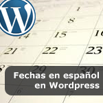 Fechas en español en Wordpress